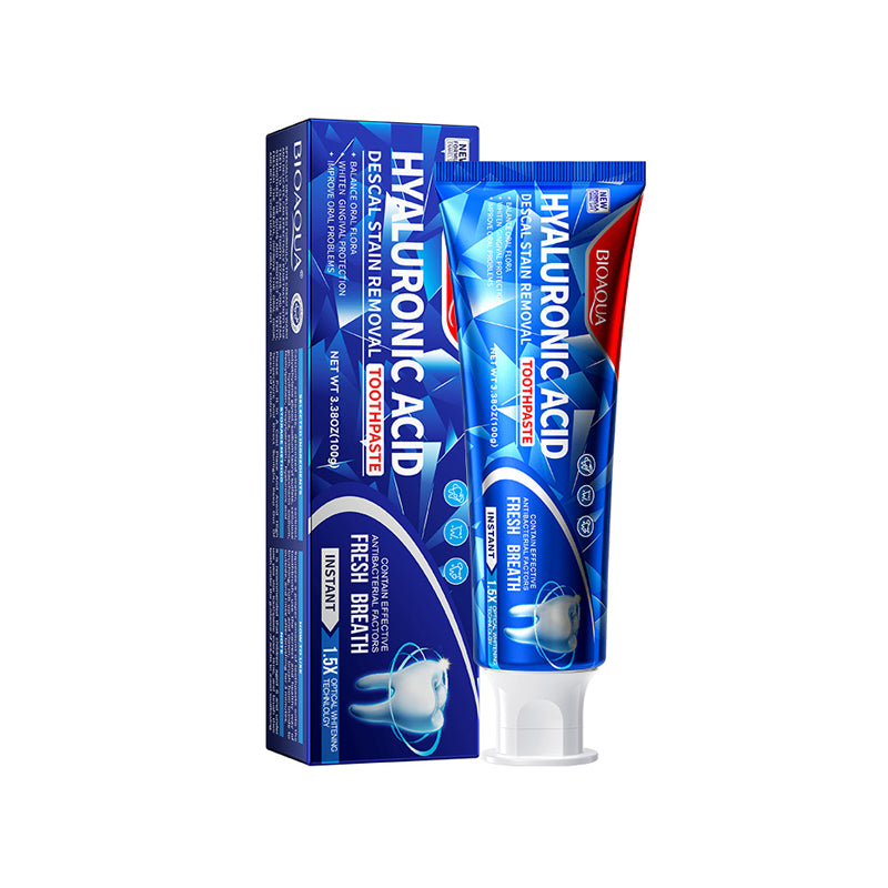 透明质酸美白防污牙膏